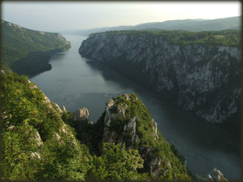 Pogled na Kazan sa vidikovca nadomak Ploča