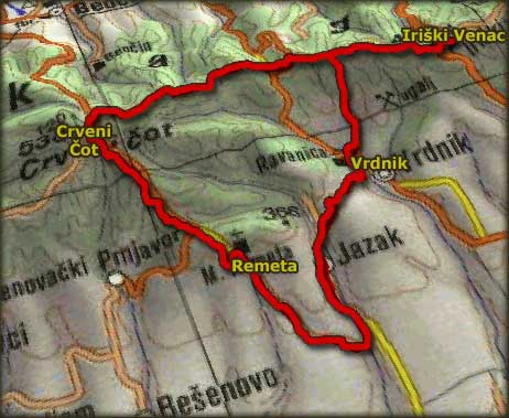 Trasa vožnje