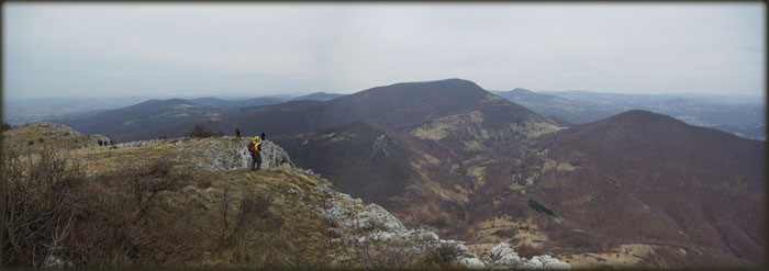 Panorama Velikog Sumorovca i Vranja, sa Vukana