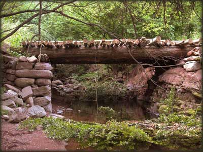 Most pred kampom uz Strmoljski Do