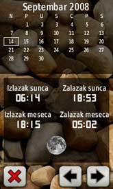 Kalendar kretanja Sunca i Meseca