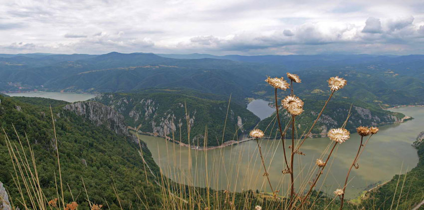 Pogled sa Malog Štrpca na Dunav