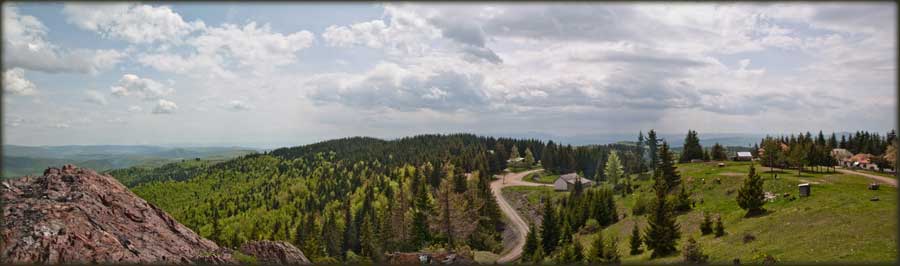 Pogled sa Bara ka Crnoj Gori