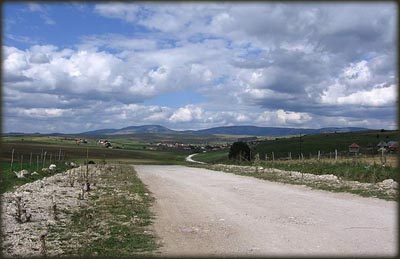 Severni deo Peterske visoravni, nadomak planine Golije