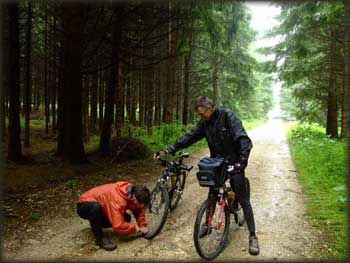 Doduvavanje pred 25 km puta do Mikulja