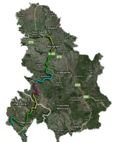 Mapa puta